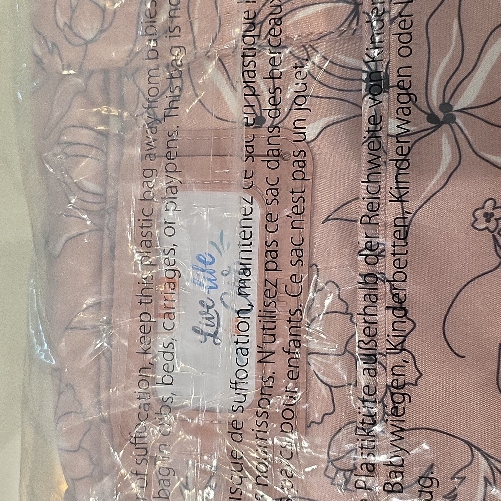 Lug Puddle Jumper LE in Sketch Floral Blush Nwt Still In Plastic - Picture 4 of 5